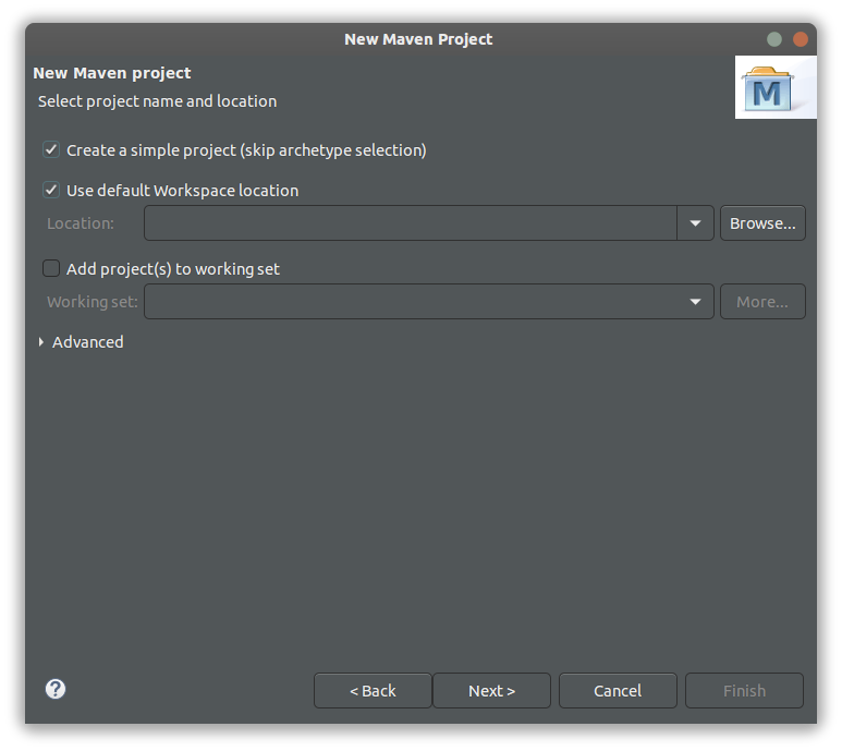 New Maven project